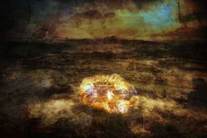 「A stone that emits light from within」 - A Photographic Art Artwork by Toyonari Fukuta