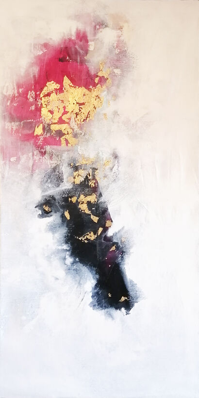Gold two - a Paint Artowrk by Denise Sanna
