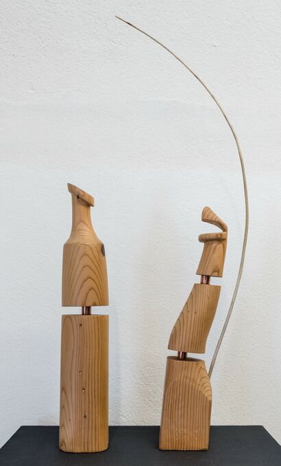 Coppie - a Sculpture & Installation Artowrk by Efisio Pettinau