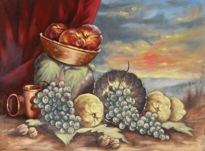 still life - a Paint Artowrk by Pasquale Dominelli