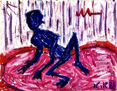 captivity.12 - a Paint Artowrk by Michael Kykot