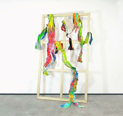 The Parallel Between Alienation & Renewal 005 - a Paintings Artwork by OMAR Kazi Zafar