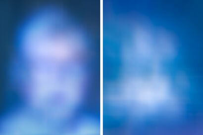 Snow, Day 8, Diptych v2  - A Photographic Art Artwork by Doug Winter