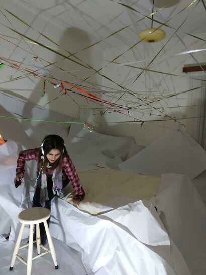 A moment in space  - a Sculpture & Installation Artowrk by Athina Chatzigiannaki