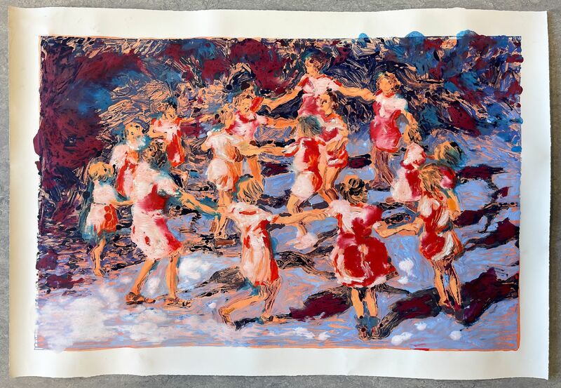 Dancers - a Paint by Anna Kurkova