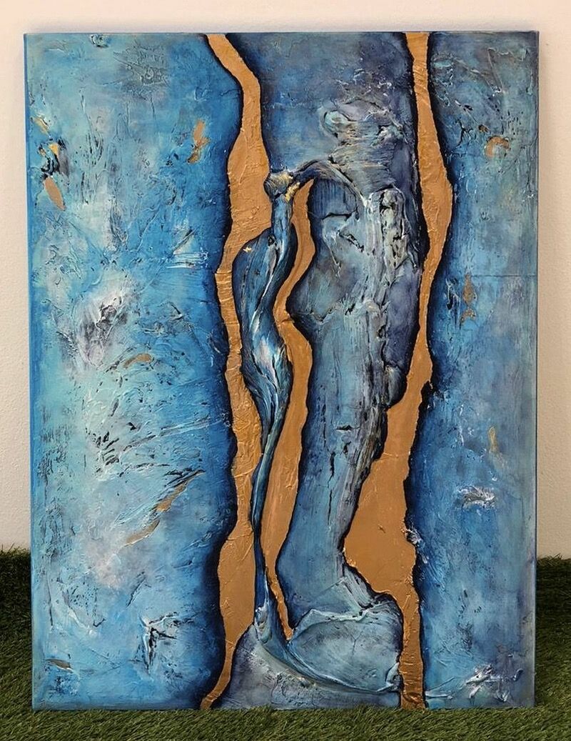 Emotion Of The Sea - a Paint by Dada c