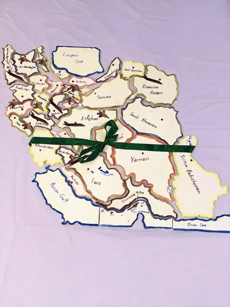 My Homeland - a Sculpture & Installation by Elham Rafiei