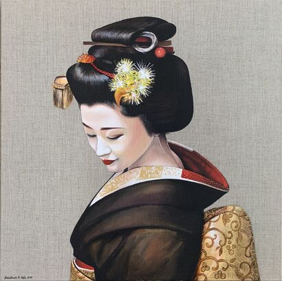Maiko   - A Paint Artwork by Nati