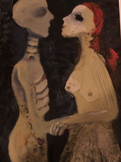 Kiss Me - a Paint Artowrk by Mathias Z