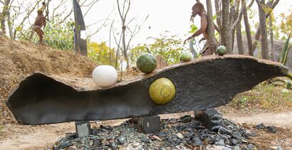 Genesis (Mavambo) - A Sculpture & Installation Artwork by Shelton Mubayi