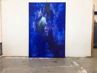 blue - A Paint Artwork by Benedetta Guidi