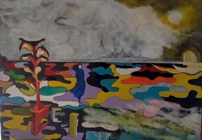sussurami nel vento - A Paint Artwork by Antonio Carpinteri