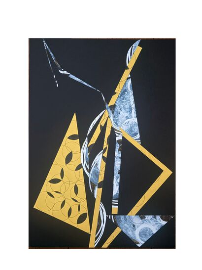 Margin of Structure - a Paint Artowrk by Sonoko Nakajima