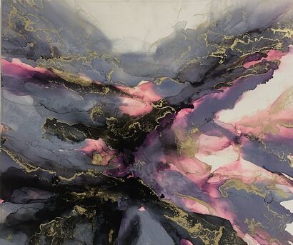 Ascension - a Paint Artowrk by Lori Karamanlian