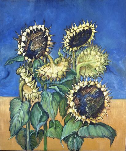 Sunflowers - A Paint Artwork by Elena Baltser