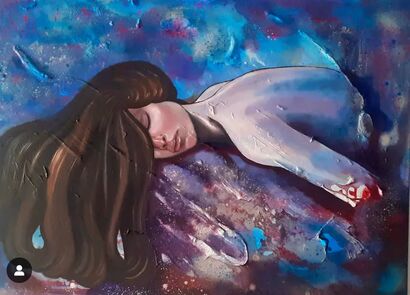 Rem - a Paint Artowrk by Grazia  Cantatore 