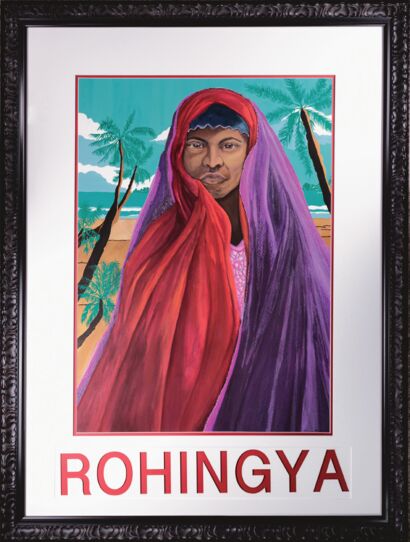 Rohingya - a Paint Artowrk by Amy Zaleta-Martinez