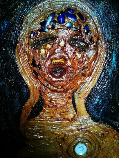 scare - A Paint Artwork by Mariasophia