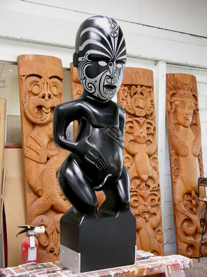 Toi Te Ihi - a Sculpture & Installation Artwork by Jamie