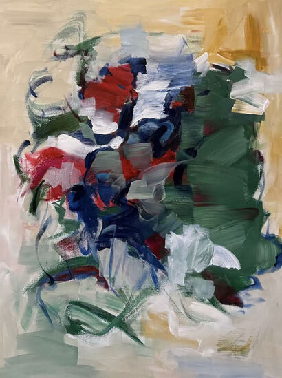 Wild First, Pretty Later - a Paint Artowrk by Linda He
