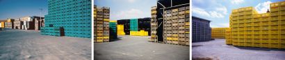 The city of work, tapes - a Photographic Art Artowrk by claudio zanirato
