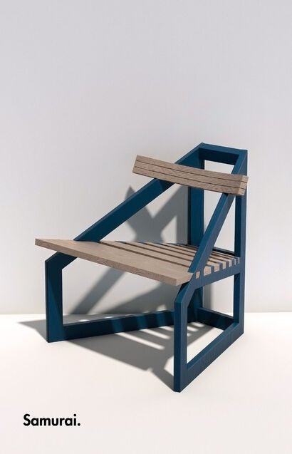 SAMURAI chair - A Art Design Artwork by CAVIA