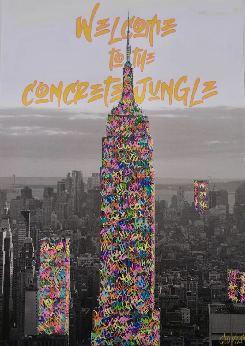 Concrete jungle - a Paint by COMAPOP