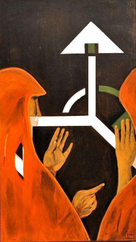 INTERFERENCE N°3 — COMMON GROUND - a Paintings by Nilo Furlan