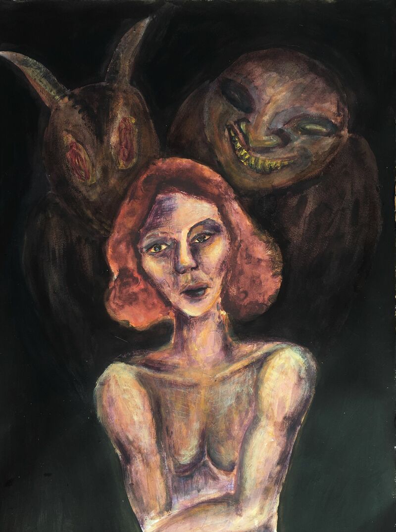 Letting my demons out - a Paint by Gizem Okumus