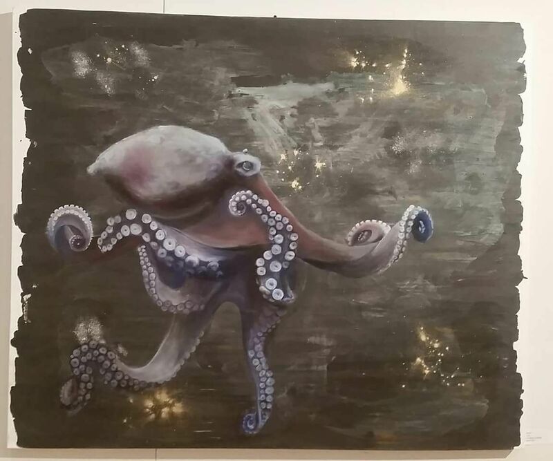 Octopus - a Paint by VERONICA MENGALI