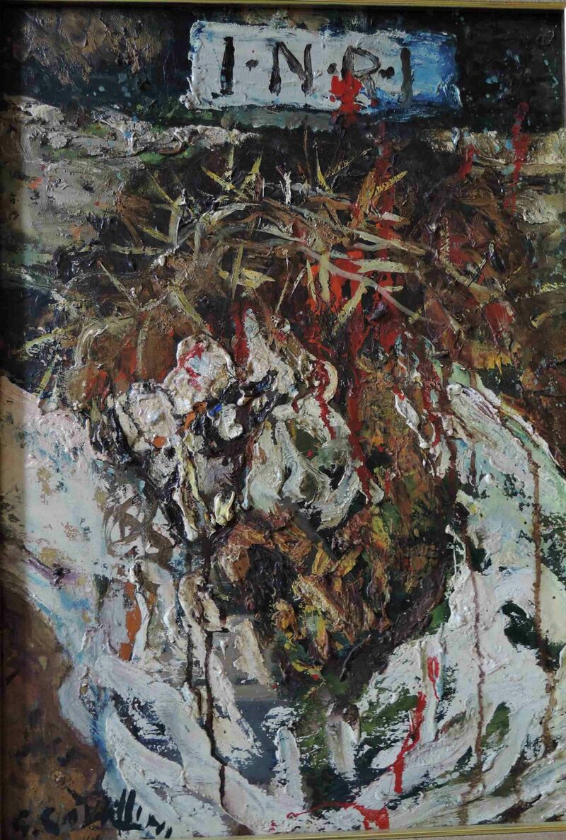 Cristo - a Paint by Giuseppe Cavallini