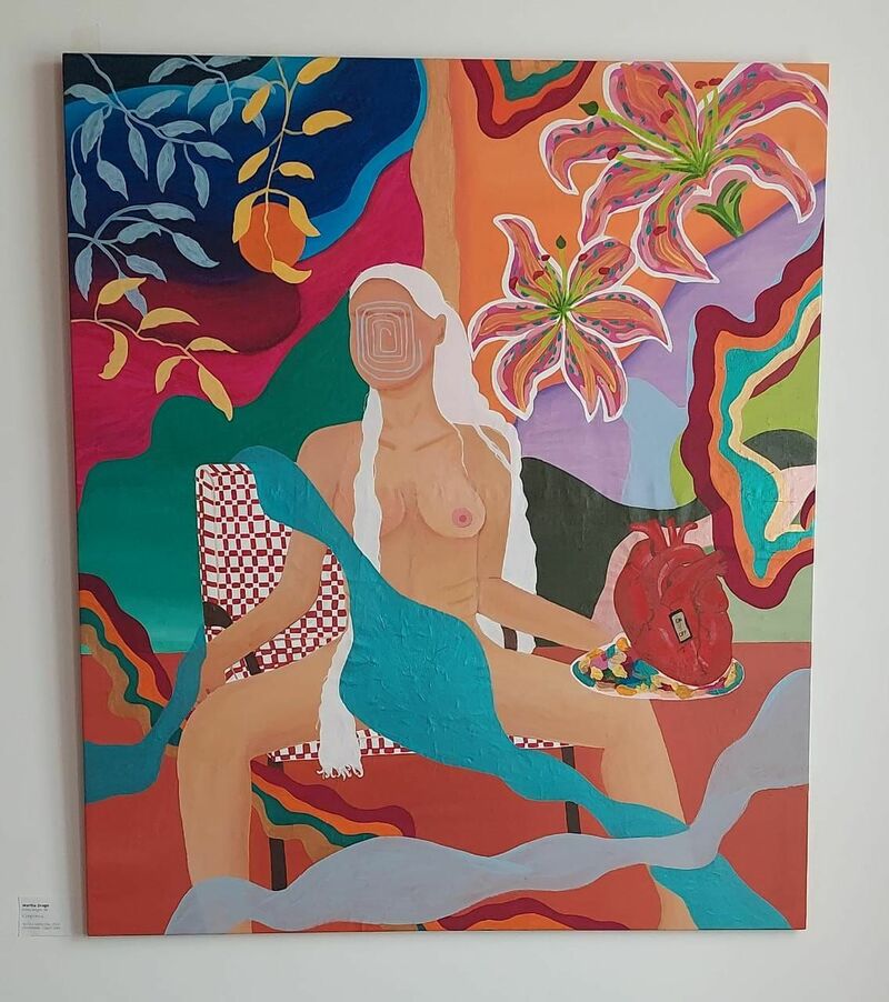 Bandeja  - a Paintings by Marília  drago