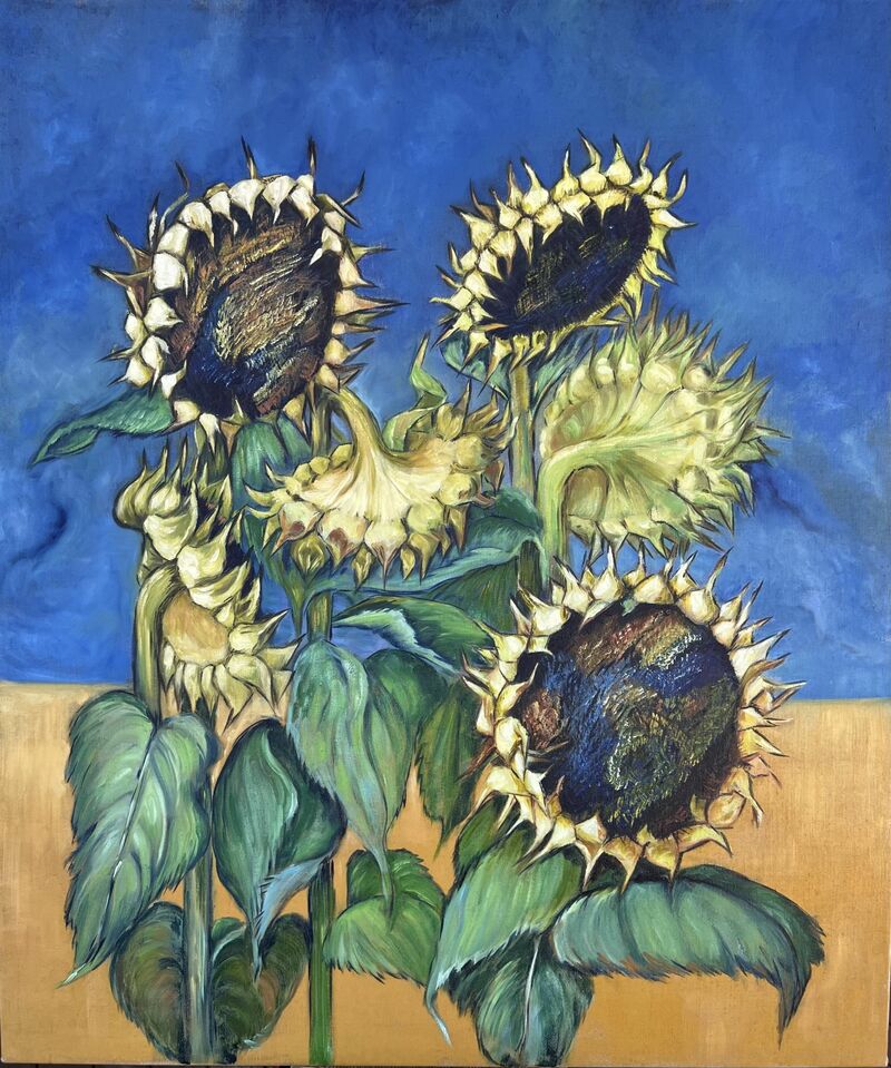 Sunflowers - a Paint by Elena Baltser