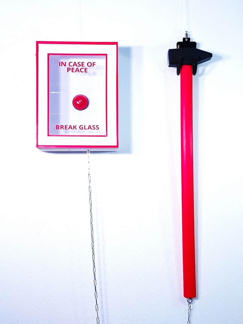 In Case of Peace - a Sculpture & Installation by Reymo