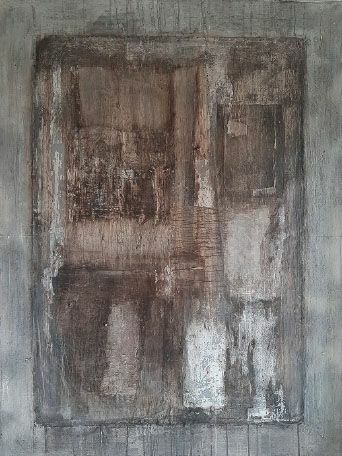 Look Behind The Wall2 - a Paint by Biljana Bakaluca