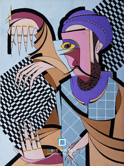 Magician - a Paint Artowrk by Mohsen Hedayati