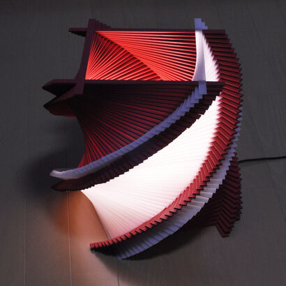 FUSHIMI : The Torii Path Lamp - a Art Design Artowrk by Toshiyuki Sato