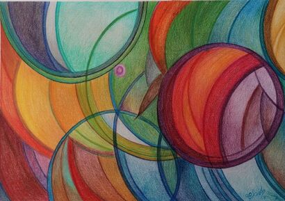 Tutta la luce dell\'Universo  - a Paint Artowrk by Teresa Campioni