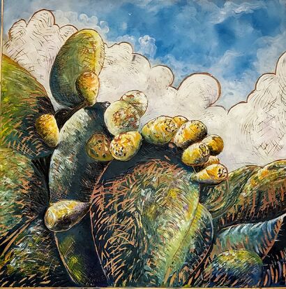 Cactus - a Land Art Artowrk by Racso