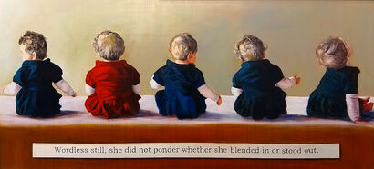 Wordless Still - a Paint Artowrk by Gerda Van Damme