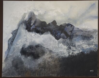 Veil of the Forgotten Peaks - a Paint Artowrk by Msgek