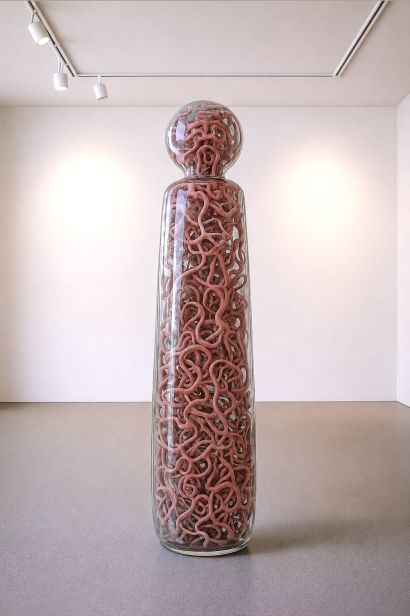 Circulation - a Sculpture & Installation Artwork by Lou Ma Ho