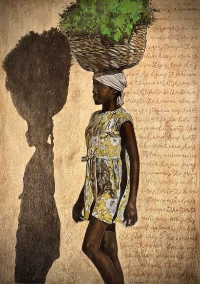 Life in Haiti - a Paint Artowrk by Pier Pramori