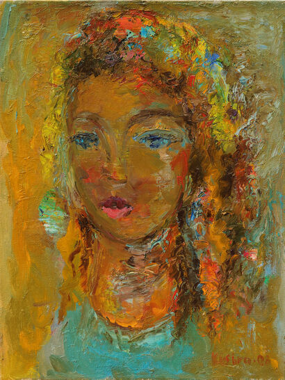 Portrait. Sunny Day - a Paint Artowrk by Karakhan Seferbekov