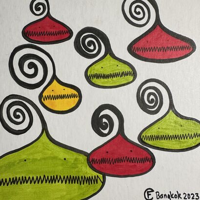 Spiral Heralds - a Paint Artowrk by E. Felipe De La Torre