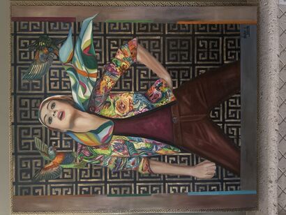 Happiest  - a Paint Artowrk by Veronica  Lozano