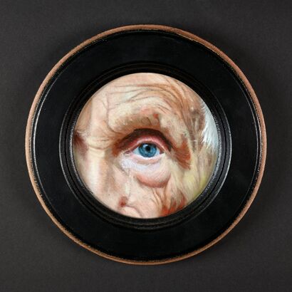 Eye - a Paint Artowrk by Martin Schonthaler