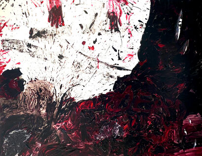 Carnage - a Paint Artowrk by Alexandre Mann