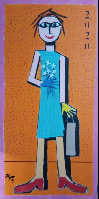 Shopper - a Paint Artowrk by Aitcheff