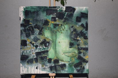 6 feet under 3/3 - a Paint Artowrk by Leibliebe 